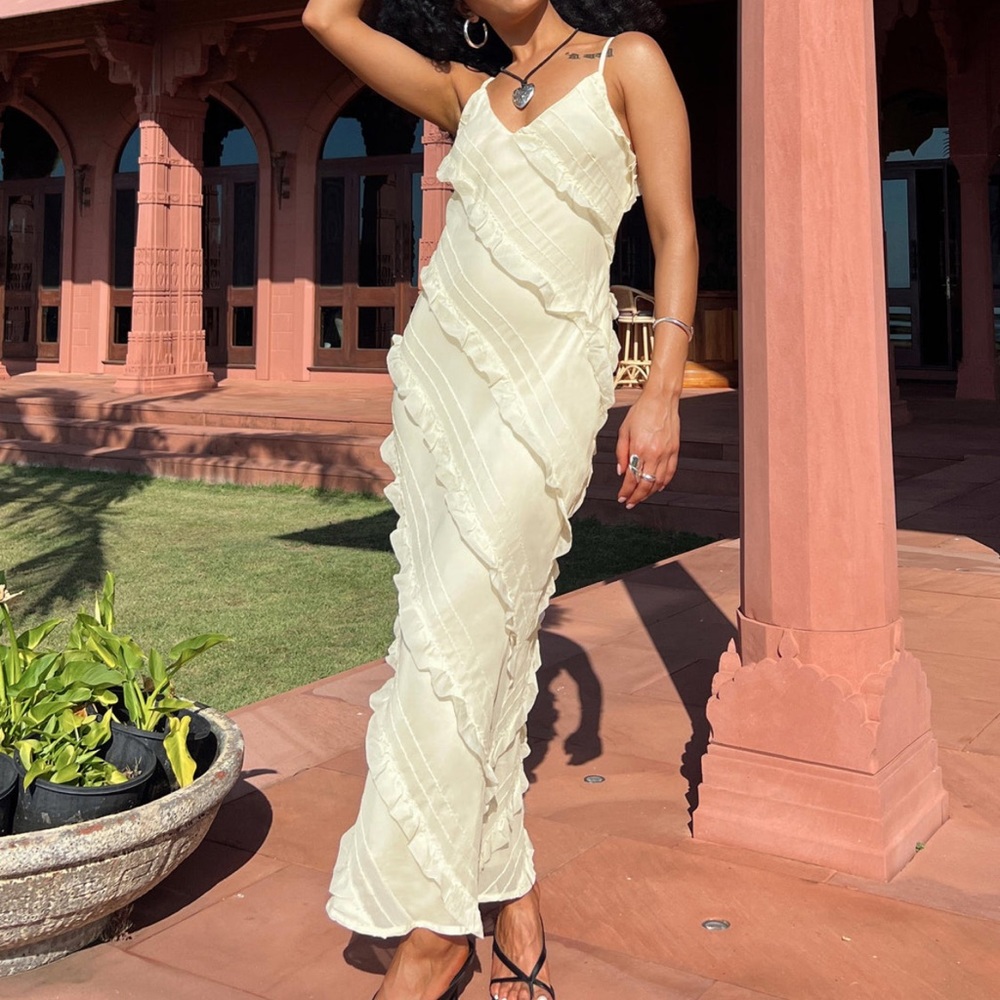 Princess Polly Lars Yellow Maxi Dress